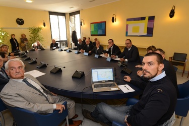 Genova, Tursi - conferenza stampa di presentazione nuovo progett