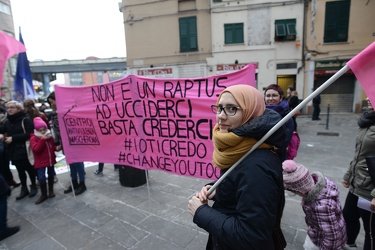 Genova - corteo femminista Otto Marzo - non una di meno