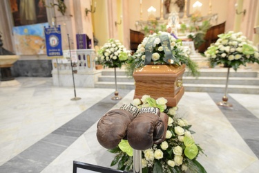 Genova, Cornigliano - funerale ex pugile medaglia d'oro olimpica