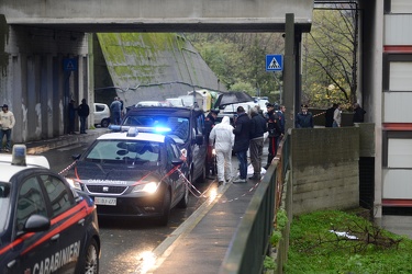 Genova - Giallo in via Maritano, nel quartiere di Begato, trovat