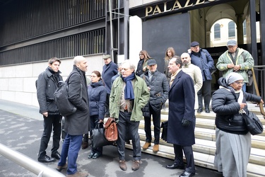 Genova, tribunale - udienza incidente probatorio processo Ponte 