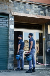 Genova - via Piantelli, Marassi - incendio in appartamento, muor