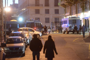 Genova - tensione per chiusura campagna elettorale Casa Pound