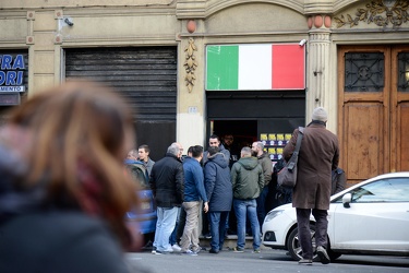 Genova - giornata di tensione - manifestazione antifascista e fe