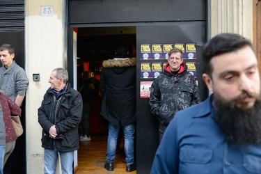 Genova - giornata di tensione - manifestazione antifascista e fe