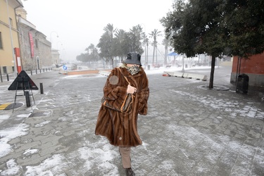 Genova - allerta arancione neve - freddo, vento e maltempo