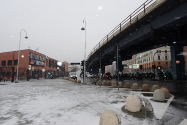 Genova - allerta arancione neve - freddo, vento e maltempo