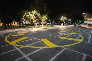 Genova - stazione Brignole - viale Caviglia - situazione parcheg