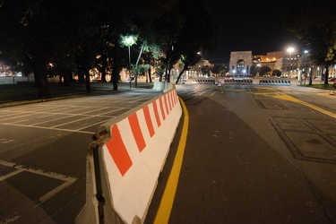 Genova - stazione Brignole - viale Caviglia - situazione parcheg