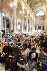 Genova - chiesa Nunziata - preghiera Sant'Egidio per i migranti 