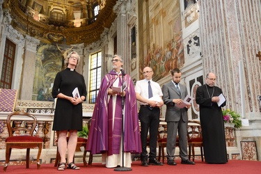 Genova - chiesa Nunziata - preghiera Sant'Egidio per i migranti 