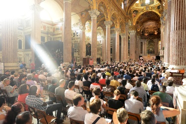 Genova - chiesa Nunziata - preghiera Sant'Egidio per i migranti 