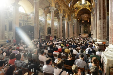 Genova - chiesa Nunziata - preghiera Sant'Egidio per i migranti 