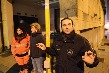 Genova - protezione civile monitora senzatetto irriducibili nono