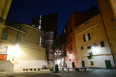 Genova, centro storico - presentazione progetto arredo urbano pi