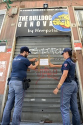 Genova - via San Luca - sequestro negozio hempatia - operazione 