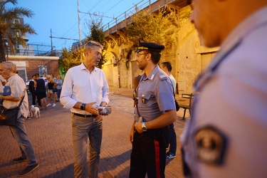 Genova Sampierdarena - sopralluogo assessori lega nord Garassino