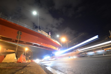 Genova, ponente - traffico intenso