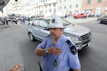 Genova - ponte del primo maggio - la situazione al 30 aprile