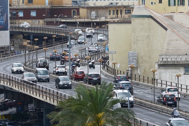 Genova - ponte del primo maggio - la situazione al 30 aprile