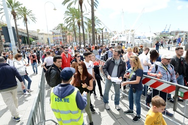 Genova - ponte del primo maggio - la situazione al 30 aprile