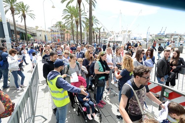 Genova - ponte del primo maggio - la situazione al 30 aprile