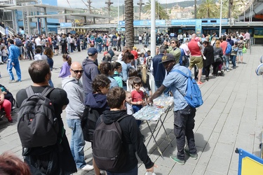 Genova - ponte del primo maggio - la situazione al 30 aprile