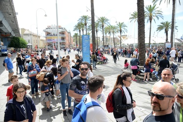 Genova - ponte del primo maggio - la situazione al 30 aprile