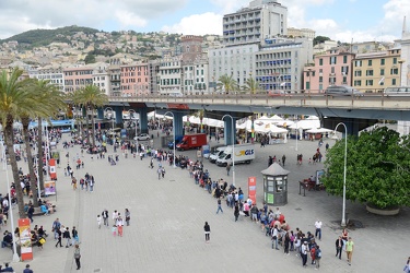Genova - ponte del primo maggio - la situazione al 30 aprile