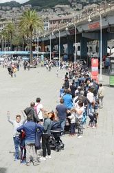 Genova - ponte del primo maggio - la situazione al 30 aprile