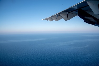 Genova - in volo con ATR42 della Guardia Costiera