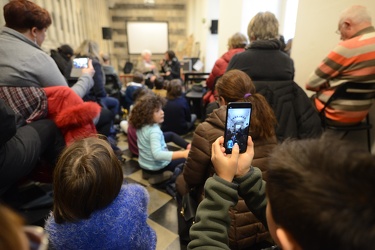 Genova, scuola Daneo - incontro con Maria Airaudo, classe 1924, 