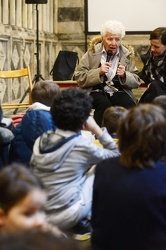 Genova, scuola Daneo - incontro con Maria Airaudo, classe 1924, 