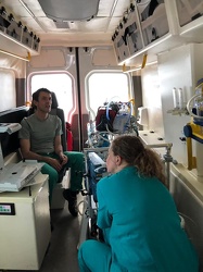 Genova, ospedale Gaslini - trasporto paziente tunisino