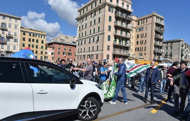Piaggio Protesta traffico