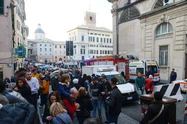 Genova, allarme incendio metropolitana - emergenza rientrata