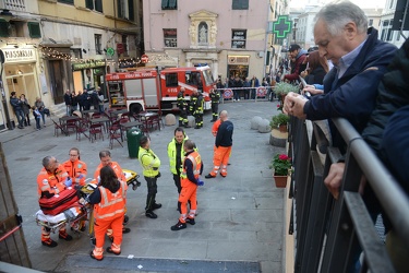 Genova, allarme incendio metropolitana - emergenza rientrata