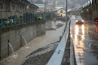 Genova, giornata di allerta meteo