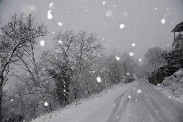 Genova - emergenza allerta neve, nevicata superiore alle previsi