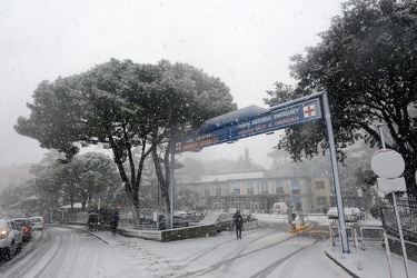 Genova - emergenza allerta neve, nevicata superiore alle previsi