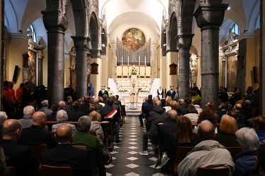 Genova, annversario tragedia Torre Piloti - cerimonia presso la 