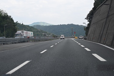 Genova - tratto autostrada uscita casello ge est