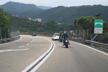Genova - tratto autostrada uscita casello ge est