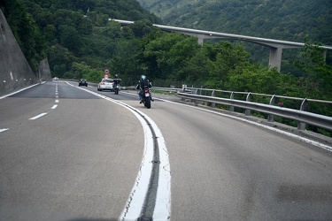 Genova - tratto autostrada uscita casello ge est