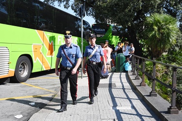 Genova, zona Principe, via Mura Zingari - controlli dei carabini