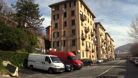 Genova, corso Perrone