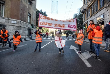 corteo abitanti confini zona rossa 11012019