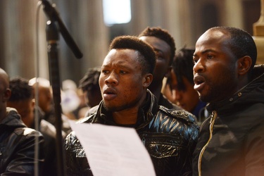 Genova, 01 02 2019 - chiesa della Nunziata - i funerali di Pince