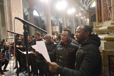 Genova, 01 02 2019 - chiesa della Nunziata - i funerali di Pince