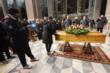 Genova, 01 02 2019 - chiesa della Nunziata - i funerali di Pince